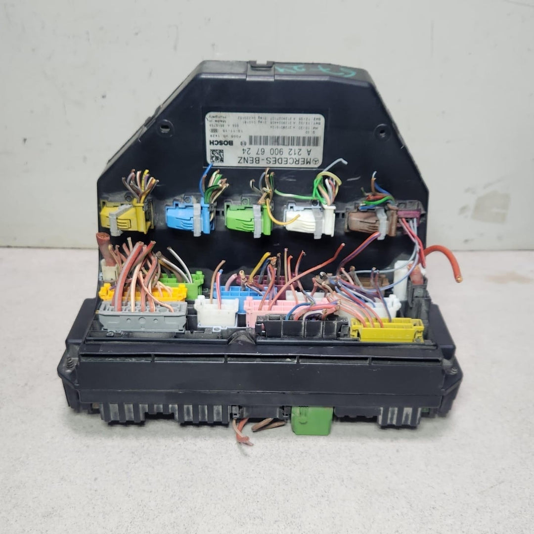 2010-2015 Mercedes-Benz E350 Front Sam Fuse Box Module A2129006724 E550 SLK250