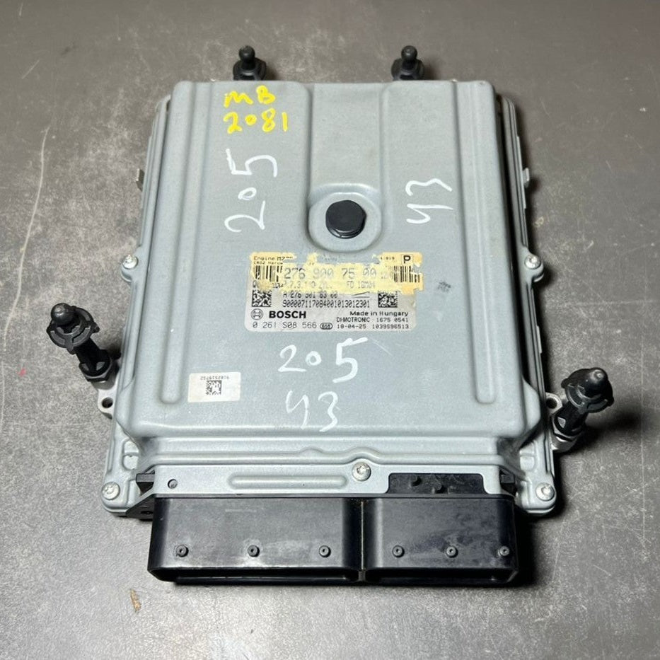 14-20 Mercedes W205 C43 Engine Control Module Unit ECM ECU A276 9007500 OEM