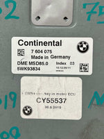 Load image into Gallery viewer, 2009-2012 BMW 750i F02 N63 4.4 V8 Engine Control Module 7604075 ECU SET