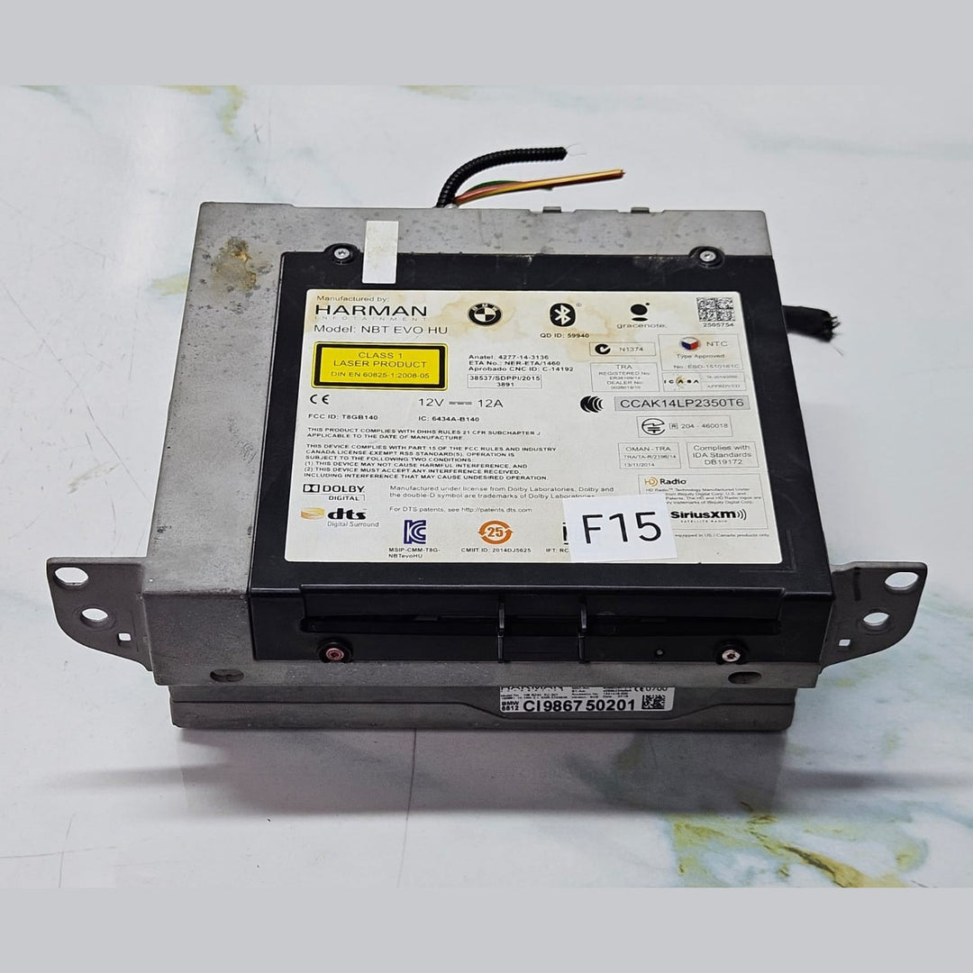 BMW F15 F20 F21 F30 Radio CD DVD GPS Audio Head Unit 9867502 OEM