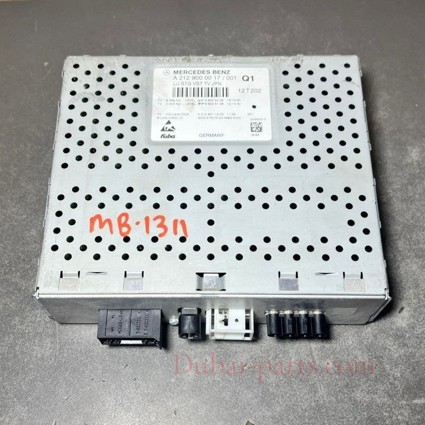 10-14 Mercedes W212 Radio Audio Control Sound Amplifier Amp A212 9000017 OEM