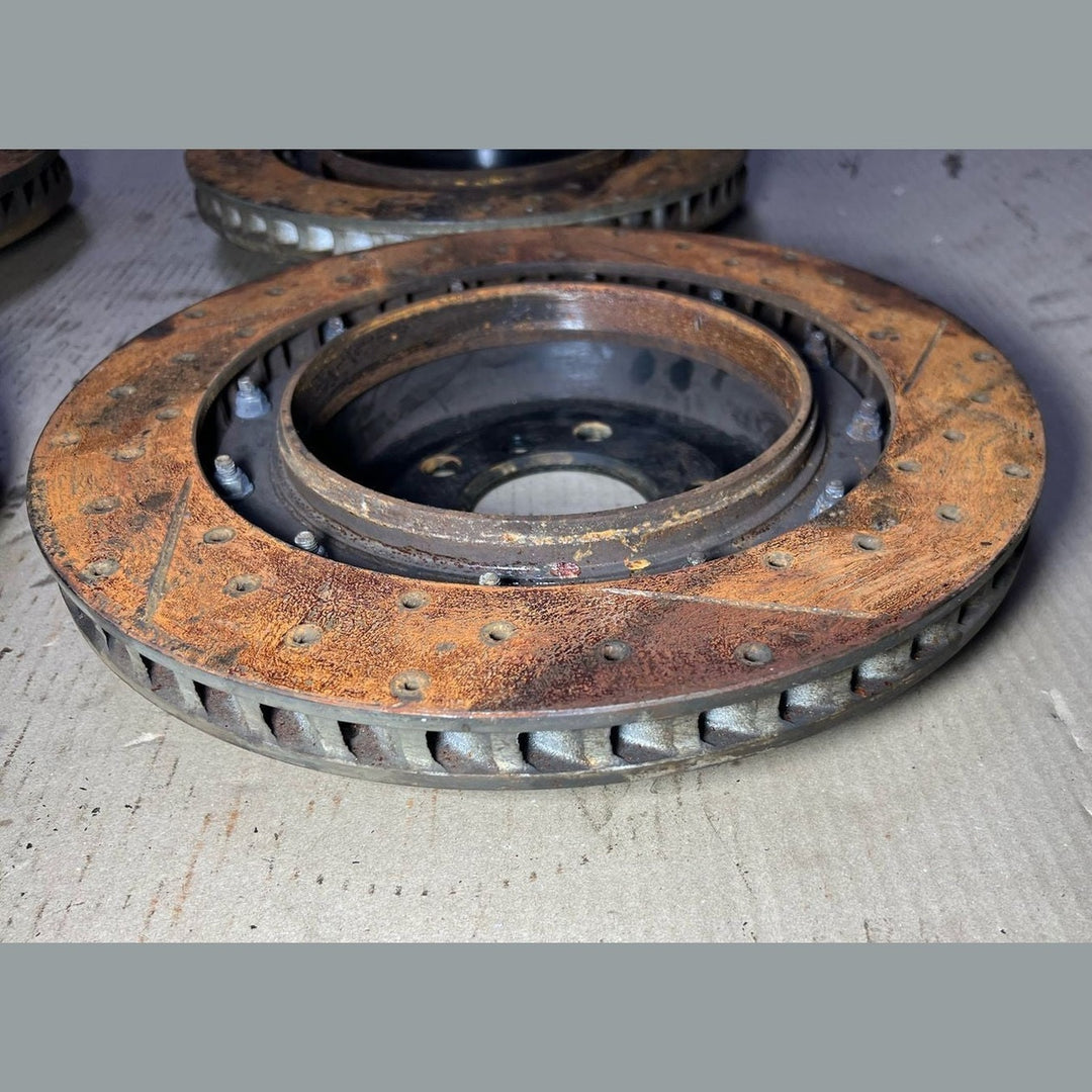 10-14 Mercedes-Benz W212 E-Class AMG E63 Front \ Rear Calipers Brake Discs Set