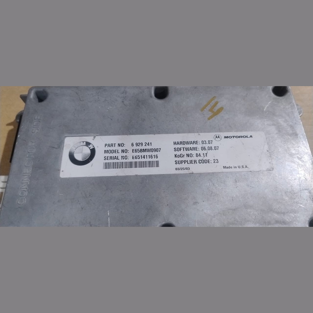 2003 BMW 745i OEM Telephone Transmitter Computer Control Module – 6929241