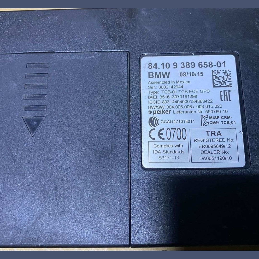 BMW F20, F21, F45, and F46 Bluetooth Control Unit Module 9389658