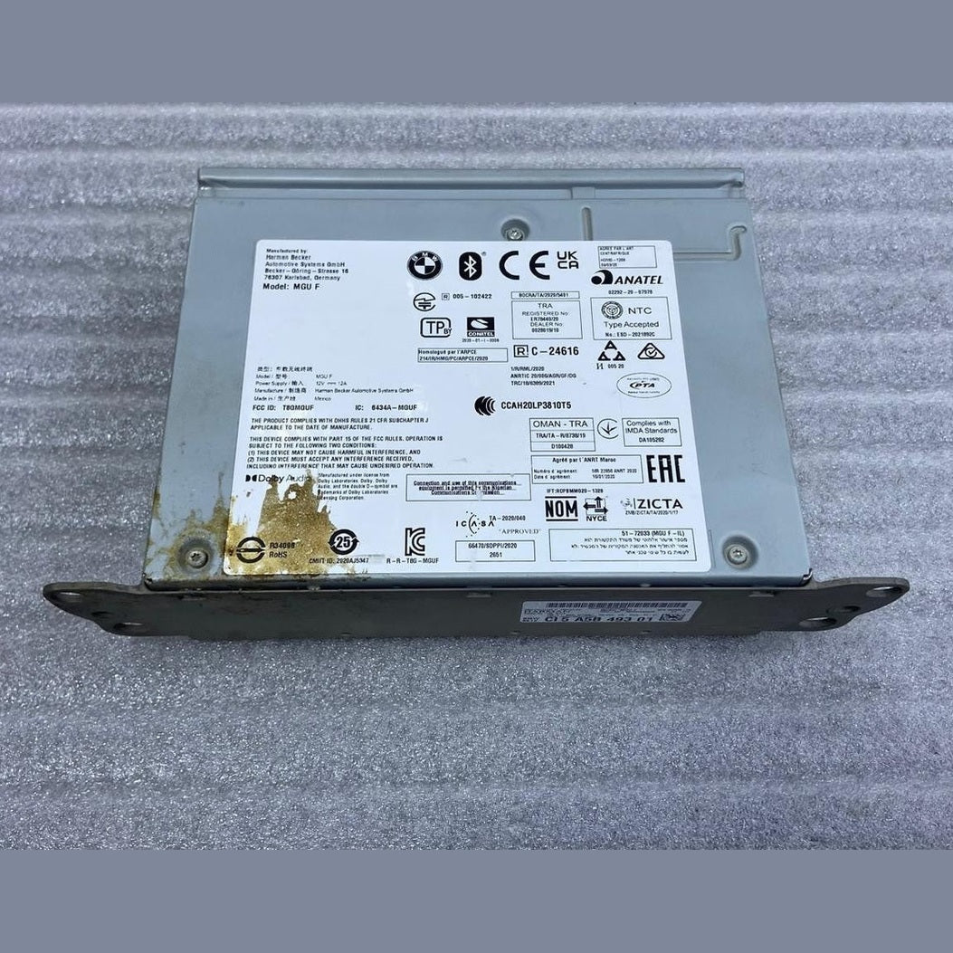 OEM BMW G20 G22 G26 G15 G16 Navigation NBT Headunit Radio Audio MGU 5A5B493