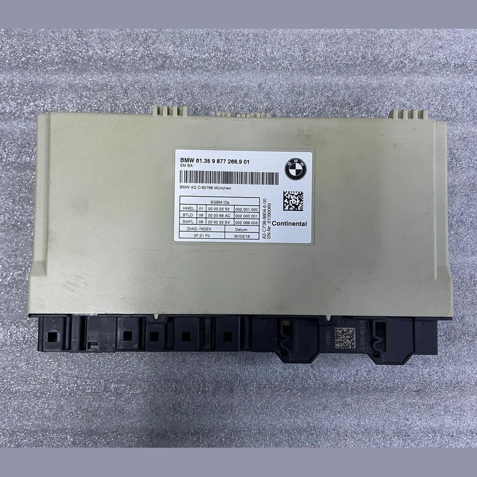 OEM BMW X3 G01 SEAT CONTROL MODULE UNIT CONTINENTAL 9877266