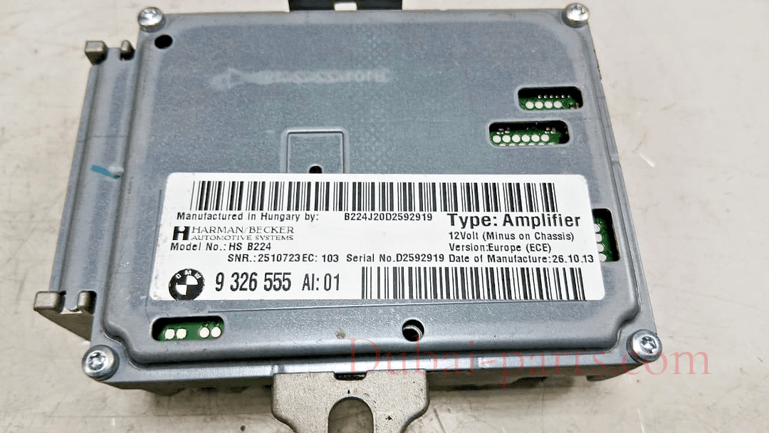 BMW Active Sound Design Module  F20 F21 F30 Harman Becker Control Unit 9326555