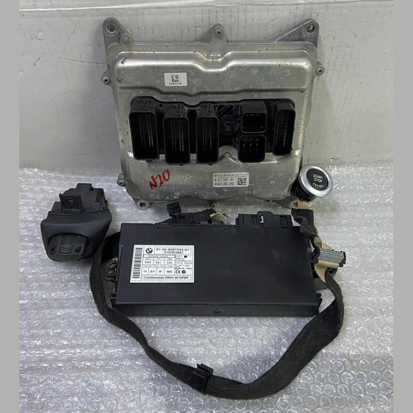 OEM 2014 BMW N20 Z4 Engine Control Module Unit ECU SET 20i sDrive Petrol 8617569