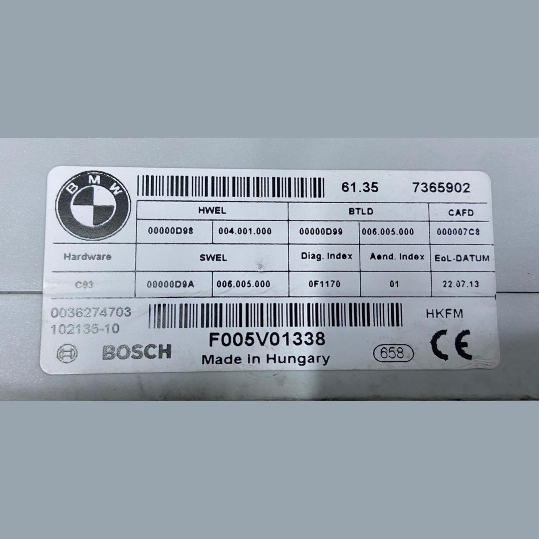 OEM BMW F01 F10 F07 F25 F26 REAR TAILGATE LIFT TRUNK LID CONTROL MODULE 7365902