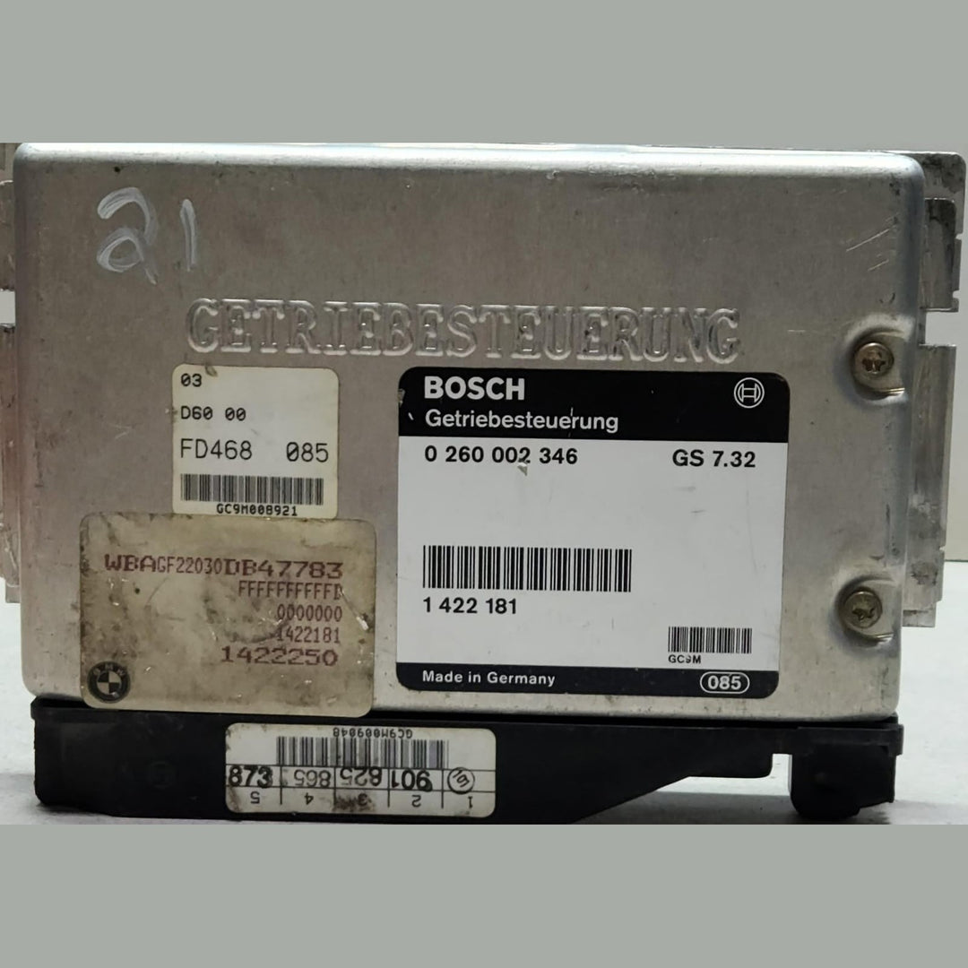 1995-2003 BMW 530i Transmission Control Module 1422181 5 Series E39