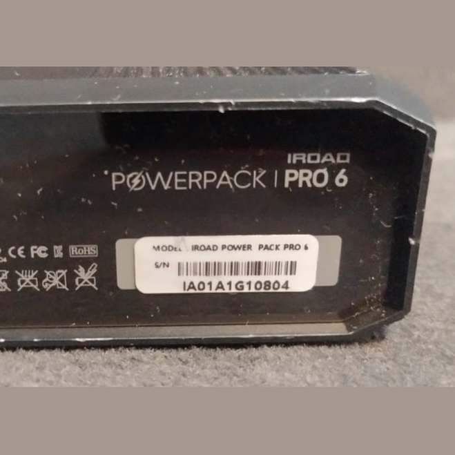 IROAD POWER PACK PRO 6 LIFEP04 EXTERNAL DASH CAM BATTERY 6,000MAH  IA01A1G10804