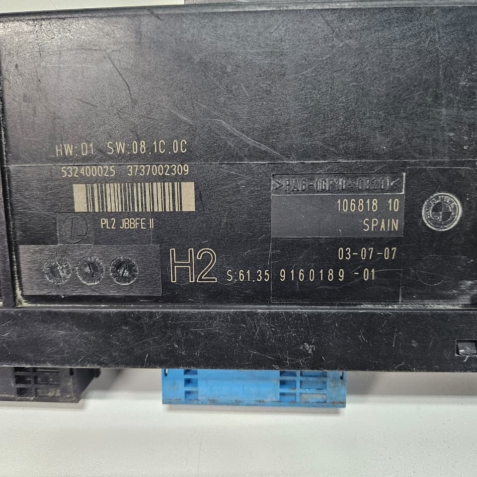 BMW 1 3 SERIES E87 E90 E91 BODY CONTROL MODULE ELECTRONIC JUNCTION BOX 9160189