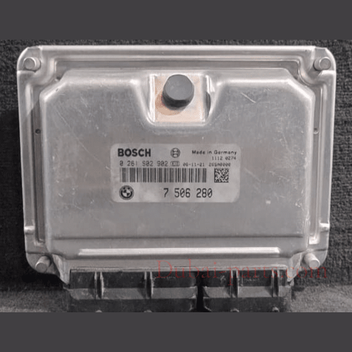 BMW 7 SERIES E65 E66 760i 760Li ENGINE CONTROL UNIT ECU ONLY - 7506280