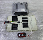 قم بتحميل الصورة إلى عارض الصور، OEM BMW F20 F30 N47 ENGINE CONTROL UNIT DDE ECU SET 8574094 BOSCH