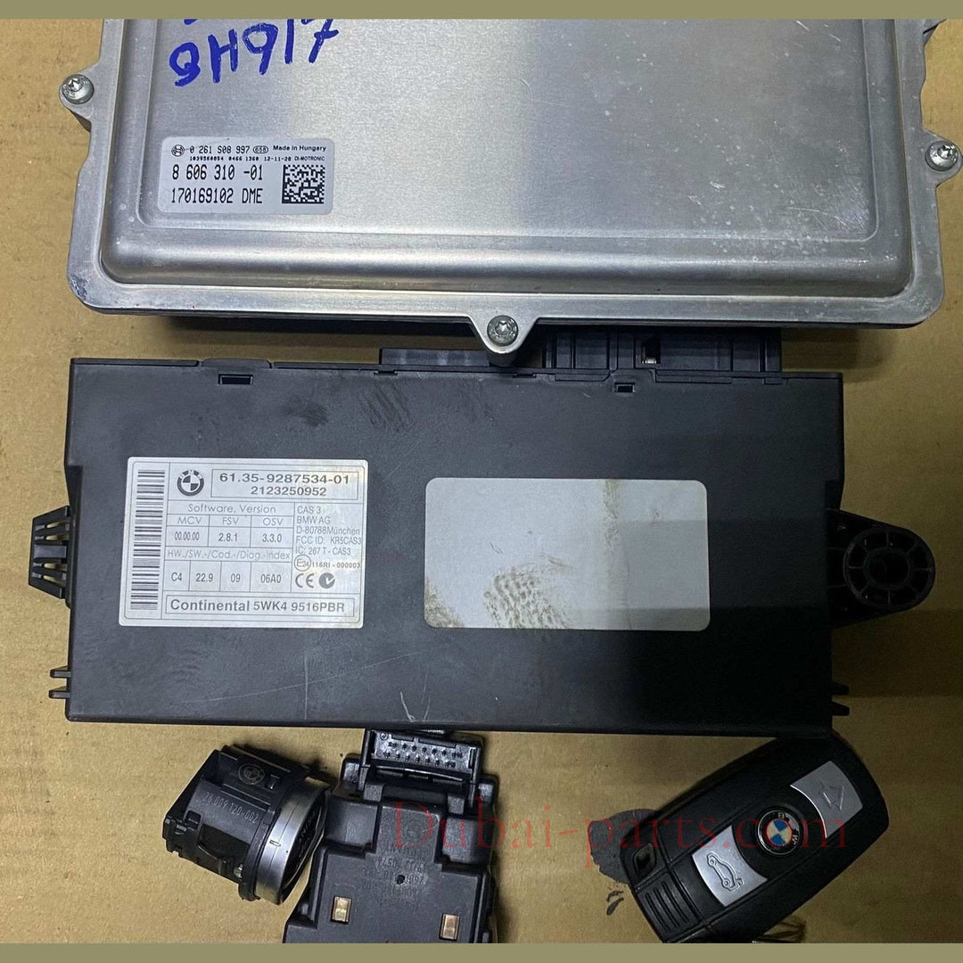  BMW Engine Control Module 2011-2014 BMW X5 E70 LCI 8606310 Ecu set