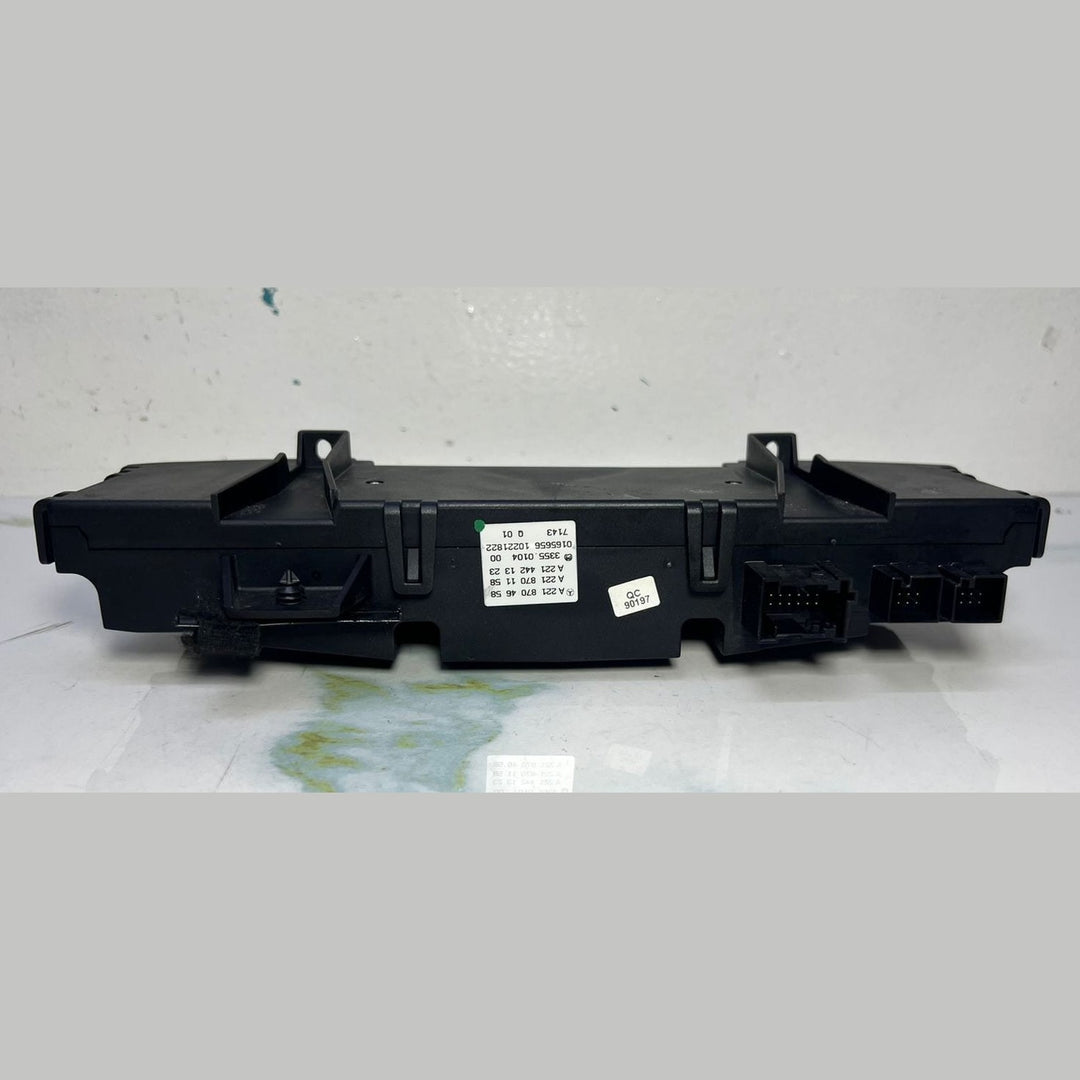 2007-2014 Mercedes-Benz S550 Climate Control Panel A2218704658 W221 S-Class