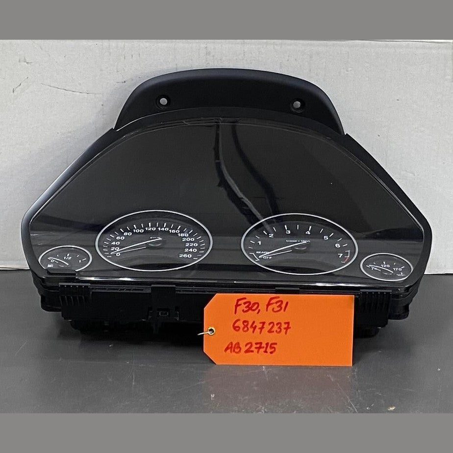 OEM BMW F30 F31 F32 F33  Speedometer Control Cluster Instrumental 6847237