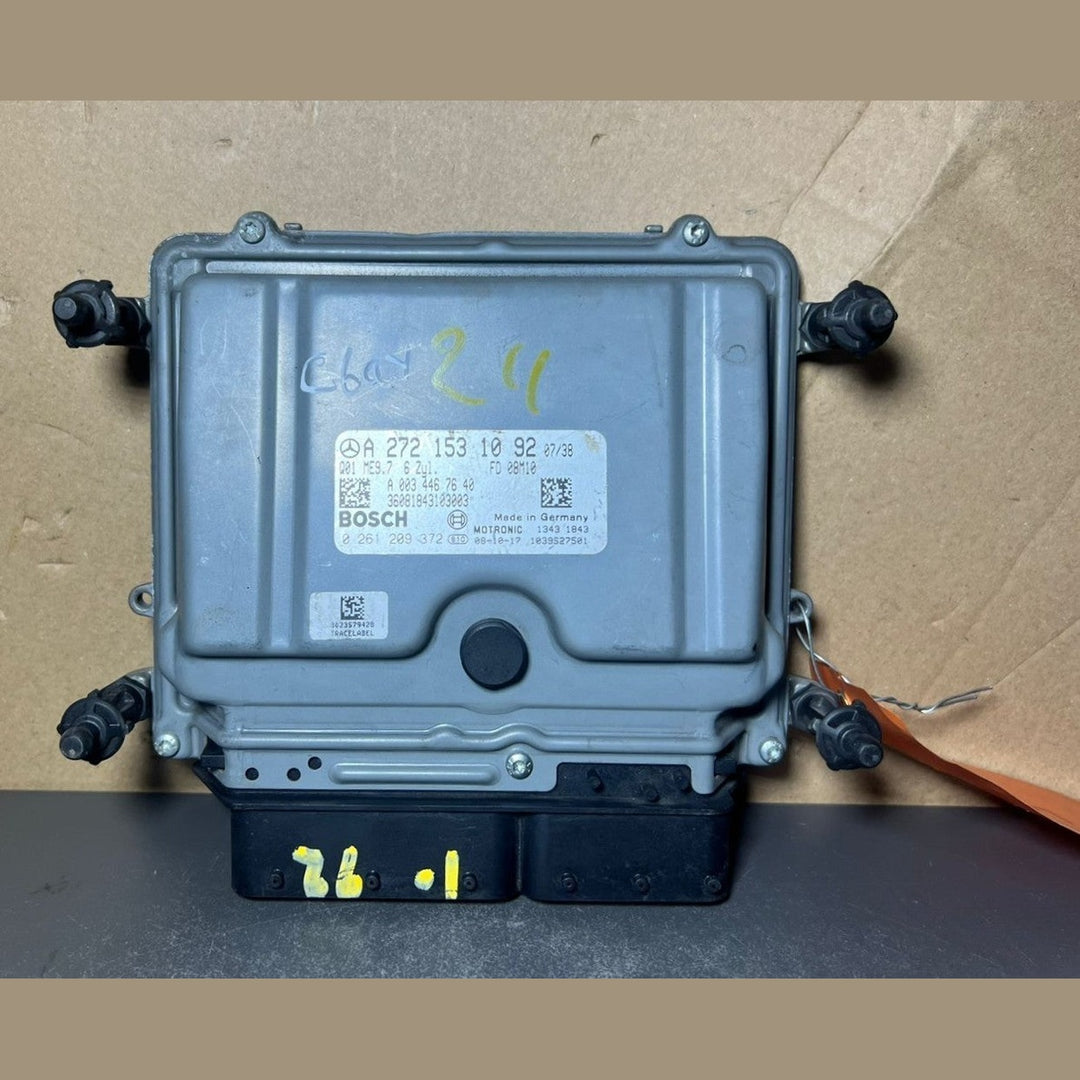 04-09 Mercedes W211 E-Class Engine Control Module Unit ECM ECU A272 1531092 OEM