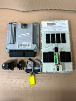 Load image into Gallery viewer, 2013 BMW X5 F15 30dX N57N Engine Control Unit ECU SET DDE+BDC+2KEYS 8573789