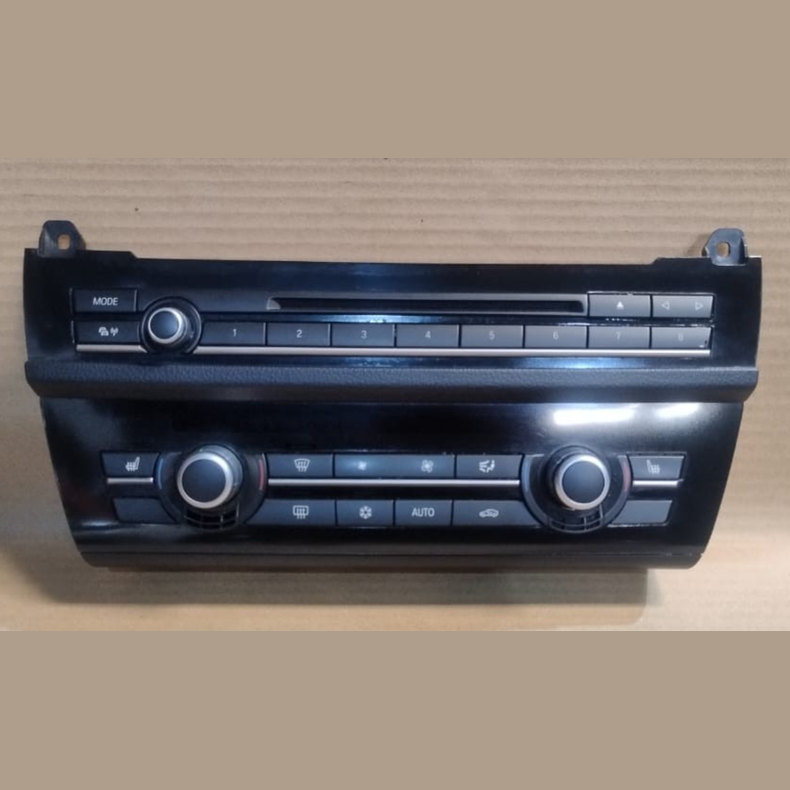 BMW F10 5 series AIR CLIMATE HEATER CONTROL HEAD CD RADIO SWITCH PANEL - 9263757