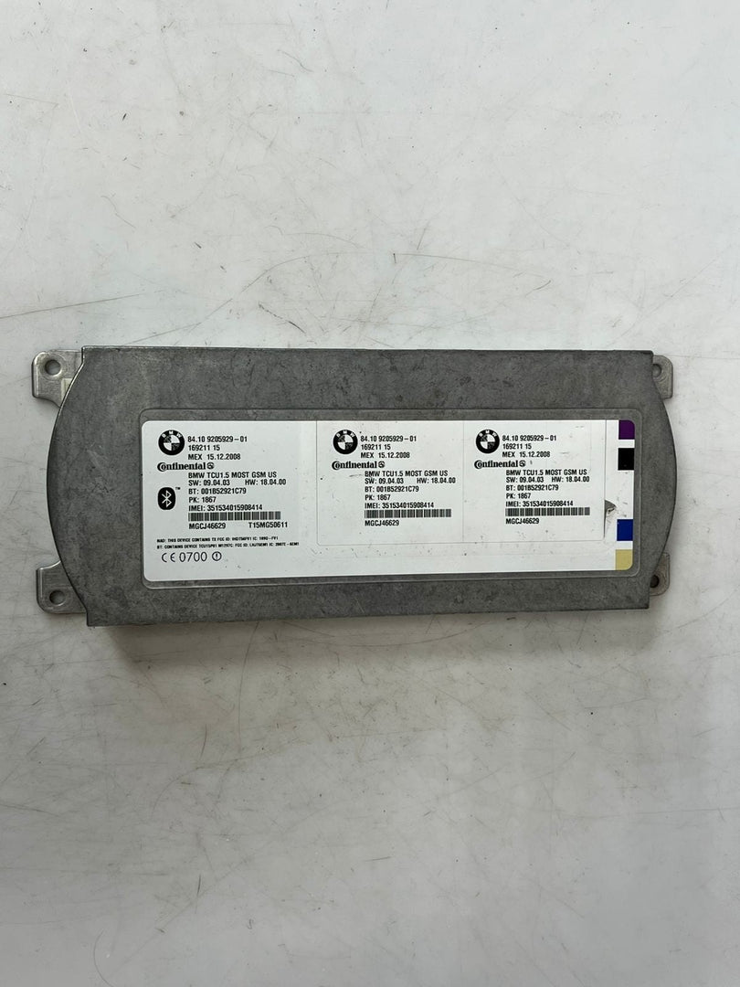 2007-2013 BMW 328i 335i, X5, X6 Telematic Control Module 9205929 OEM