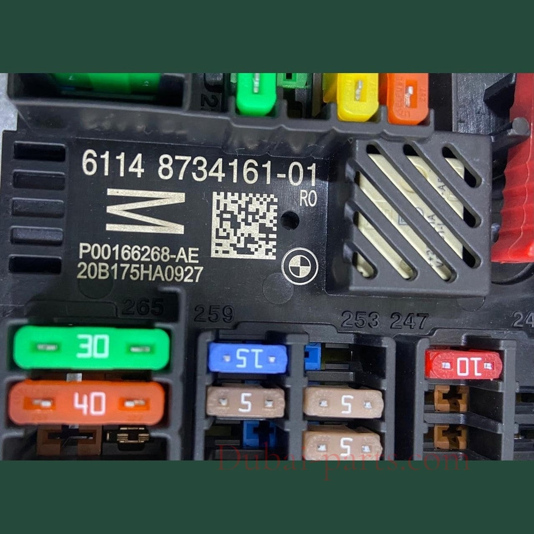OEM BMW 330I M340 G20 POWER SUPPLY FUSE BOX CONTROL MODULE 8734161