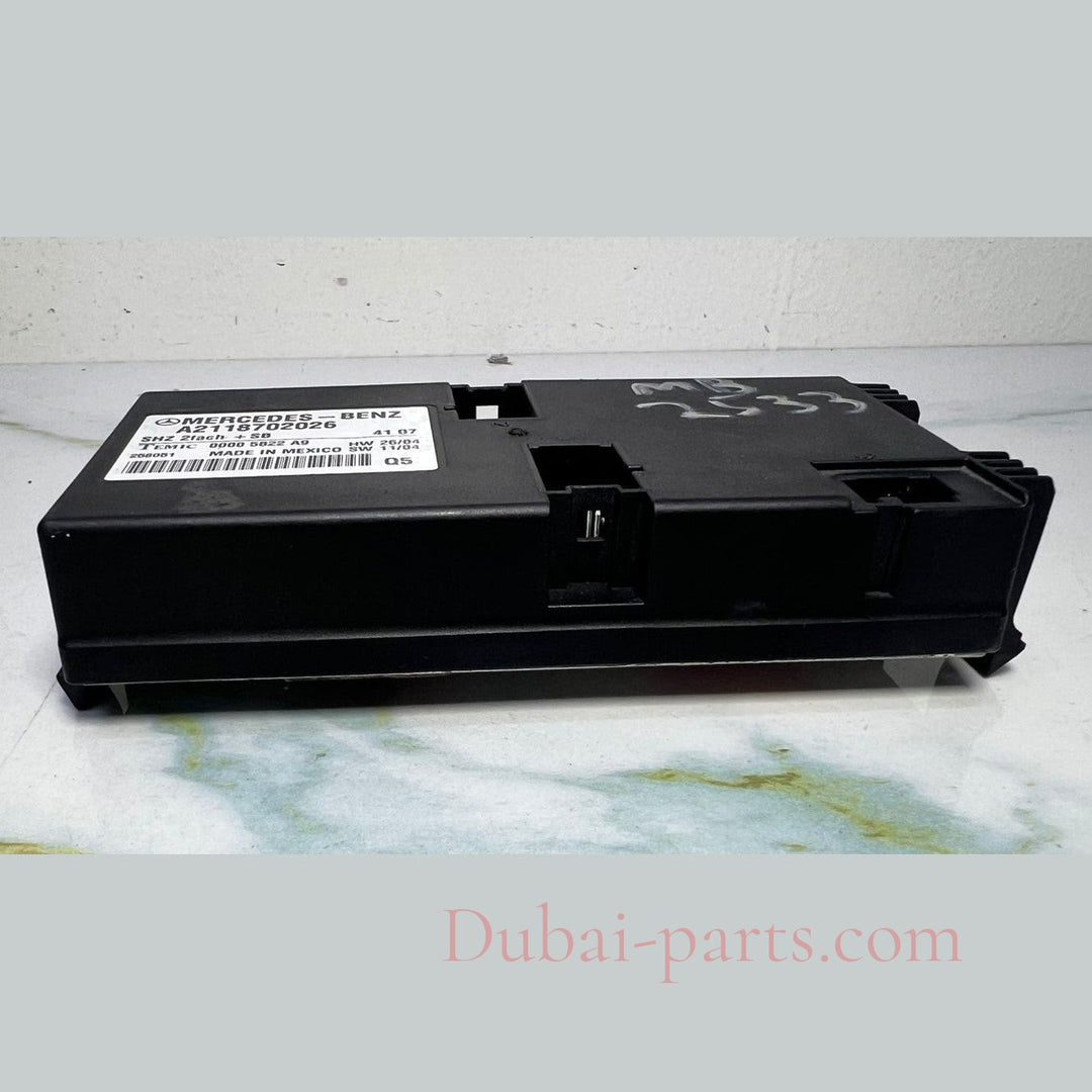 07-09 Mercedes E550 Seat Heating Control Module A2118702026 E-Class W211, ML63