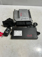 Load image into Gallery viewer, BMW 3 SERIES E92 Engine Control Unit ECU SET DME + CAS3 + 1KEY 7589705 OEM