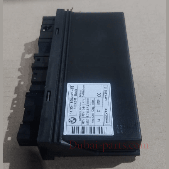 BMW 5 M5 6 M6'ies E60 E63 E64 KBM GATEWAY BASIS BODY CONTROL MODULE ECU 6957528
