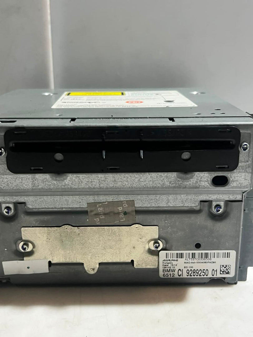 BMW 5' F02 F10 F11 6' F06 F12 F13 535i Navigation System Head Unit High 9289250