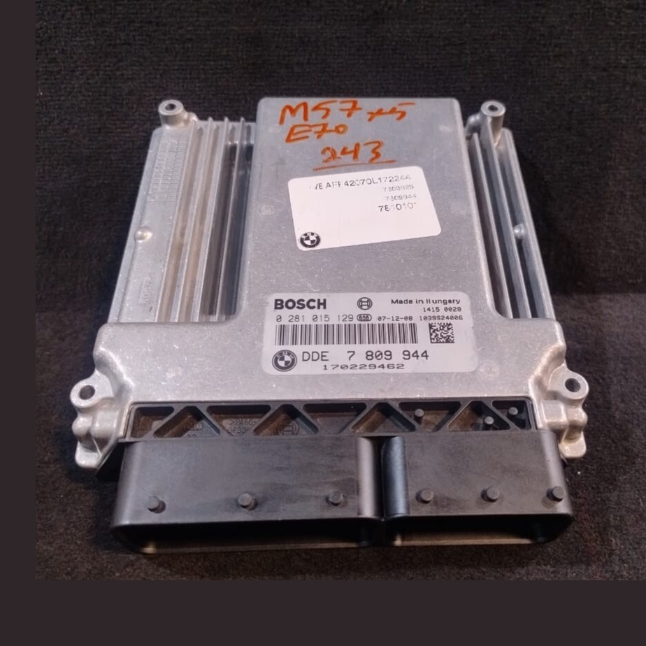 BMW X5 E70 E90 6 E60 3.0L  M57  ENGINE CONTROL UNIT  DDE ECU ONLY -  7 809 944