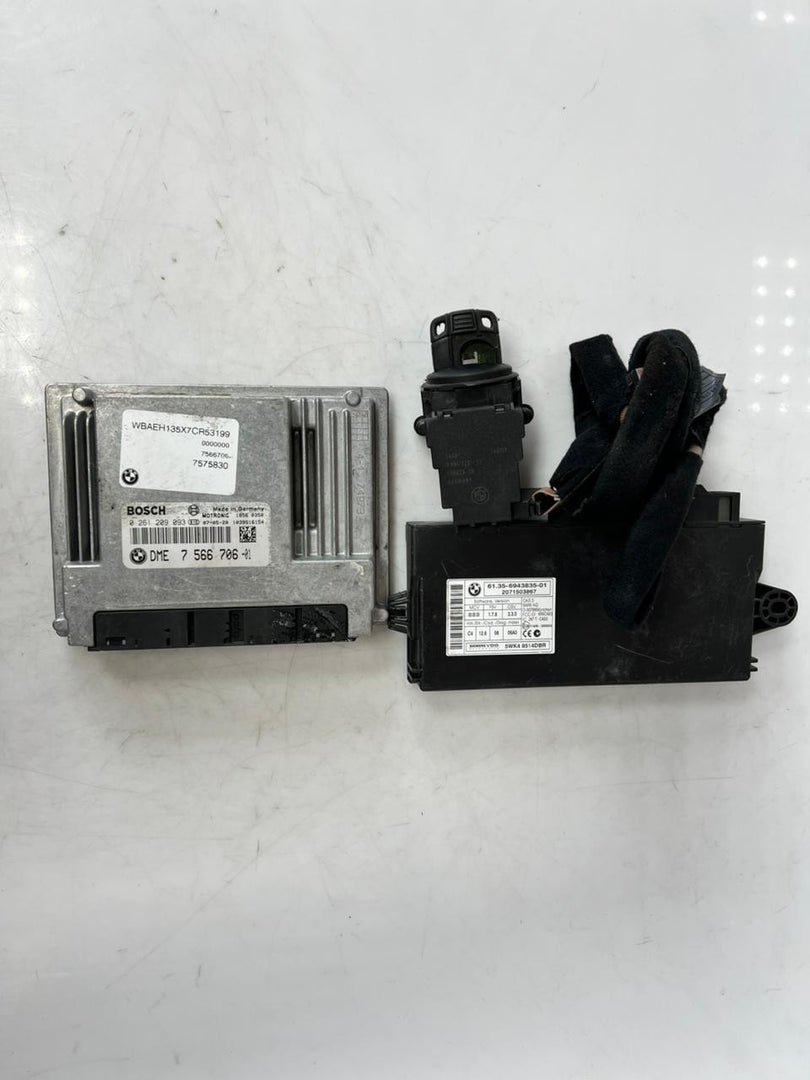 2006-2007 BMW 550i Engine Control Module 7566706 E63 E64 550i 650i 750i 4.8L SET