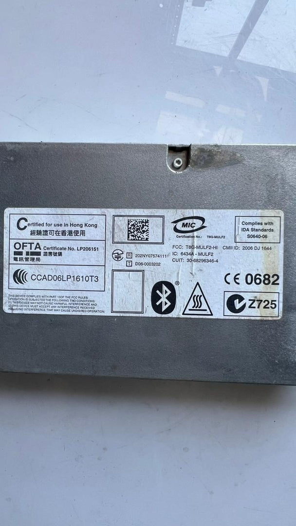 2011-13 BMW X5 Bluetooth Communication Control Module 9224674 E70 E90 E91 E92 