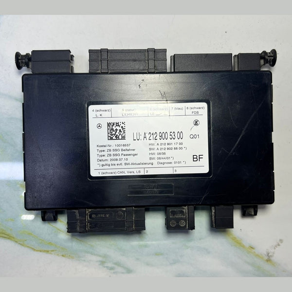 2010-2016 Mercedes-Benz E350 Seat Control Module A2129005300 E-Class W212 W207