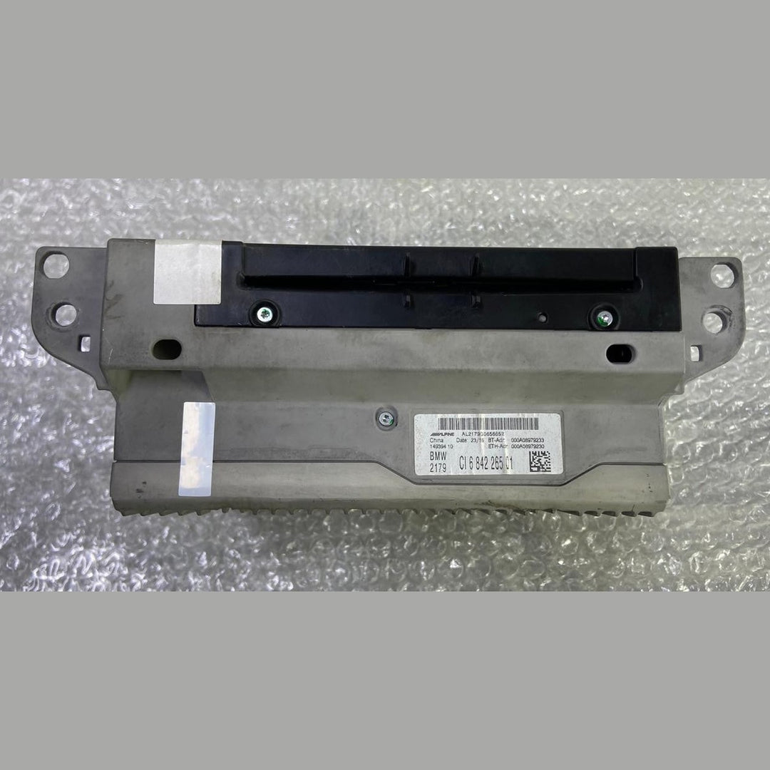 OEM BMW F48 DASH RADIO STEREO RECEIVER HEAD CONTROL MODULE UNIT CI 6842265 01