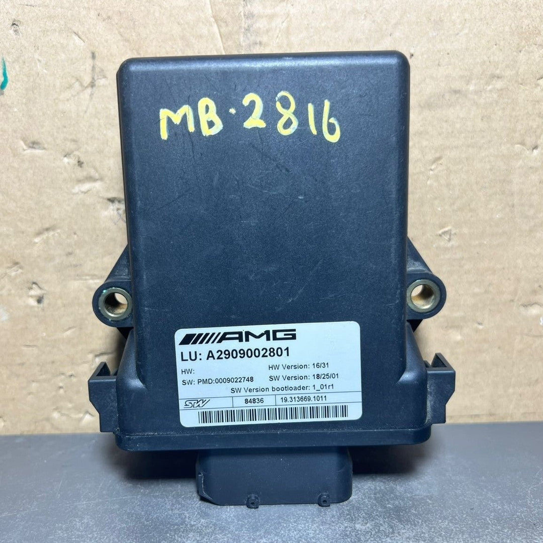 15-20 Mercedes W205 C63 AMG Differential Lock Control Module A2909002801 OEM