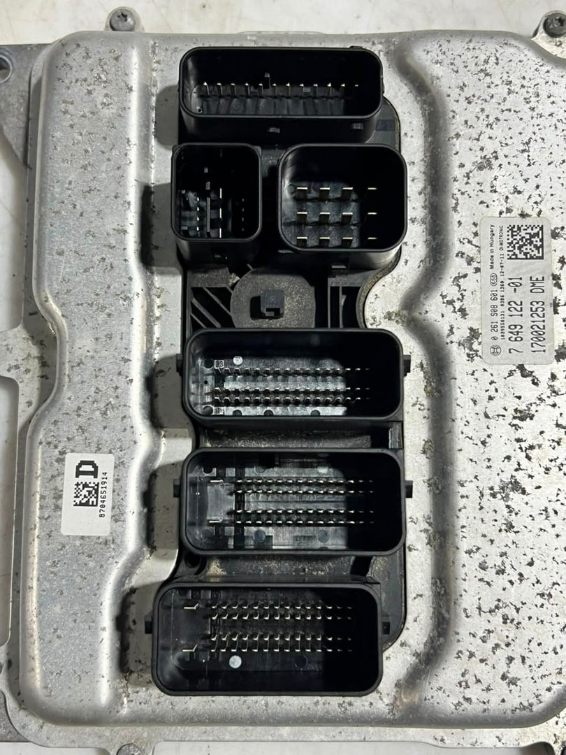 BMW X3 20iX F25 2011-17 N20 ENGINE CONTROL UNIT ECU KIT DME+CAS4+1KEY 7649122