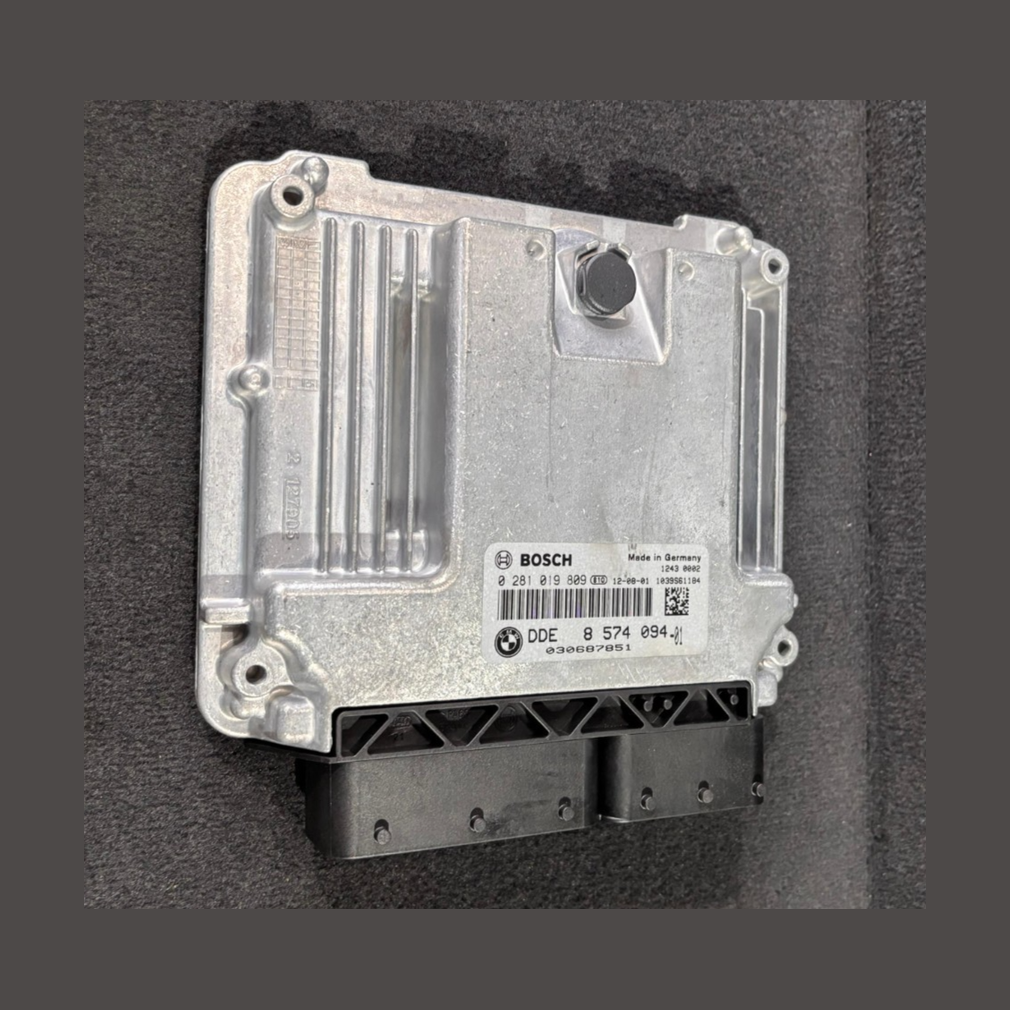 BMW F30 N47 F31 320D X3 F25 ENGINE CONTROL UNIT ECU SET DDE BASIC - 8574094