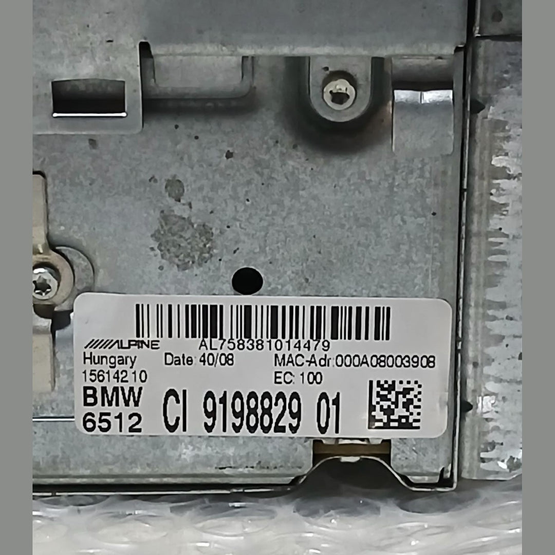 BMW OEM GENUINE E90 E91 CD HEAD UNIT - 9198829
