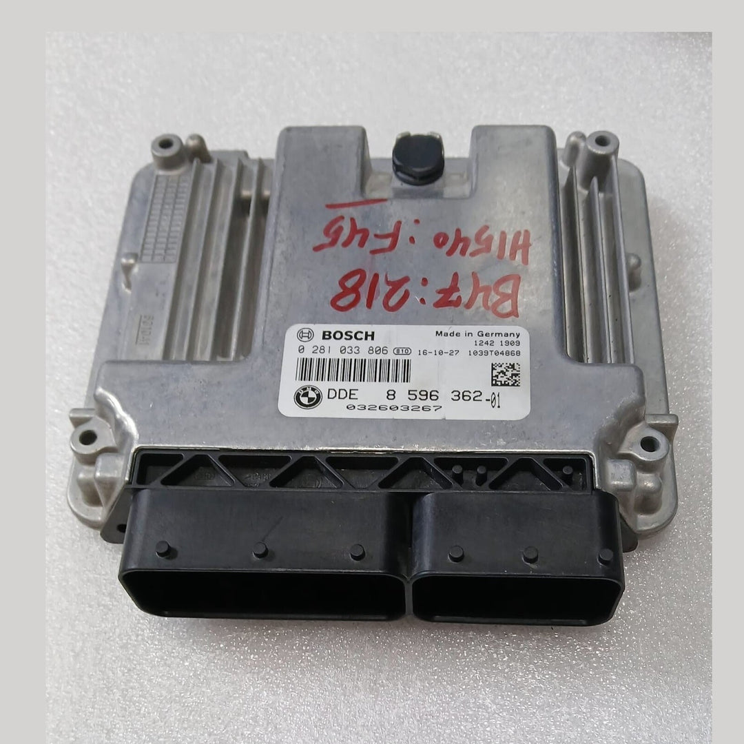 BMW 218d F45 2016 B47 ENGINE CONTROL UNIT ECU MODULE DDE 8596362