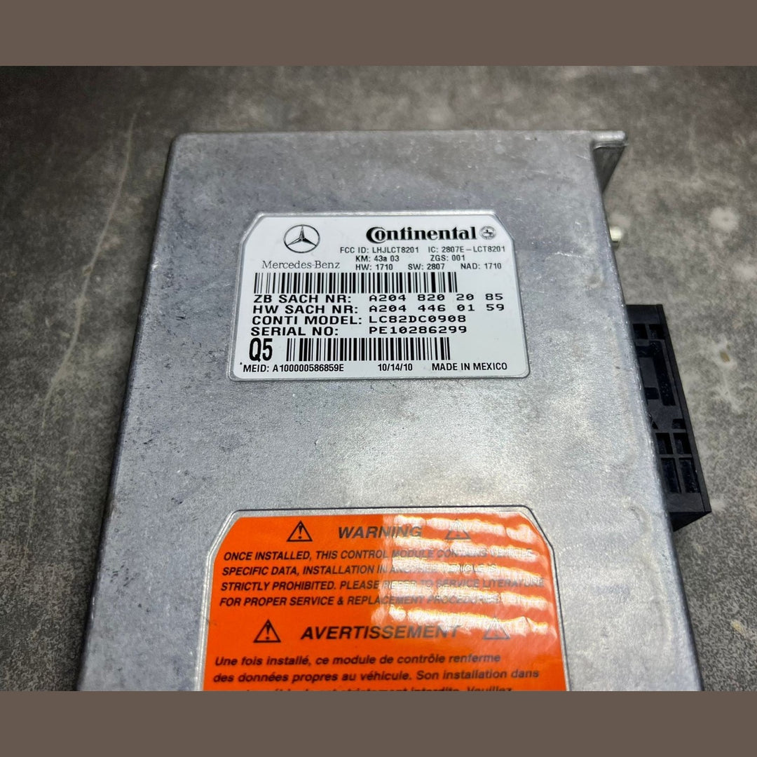 06-12 Mercedes W164 Voice Command Communication Control Module A204 8202085 OEM