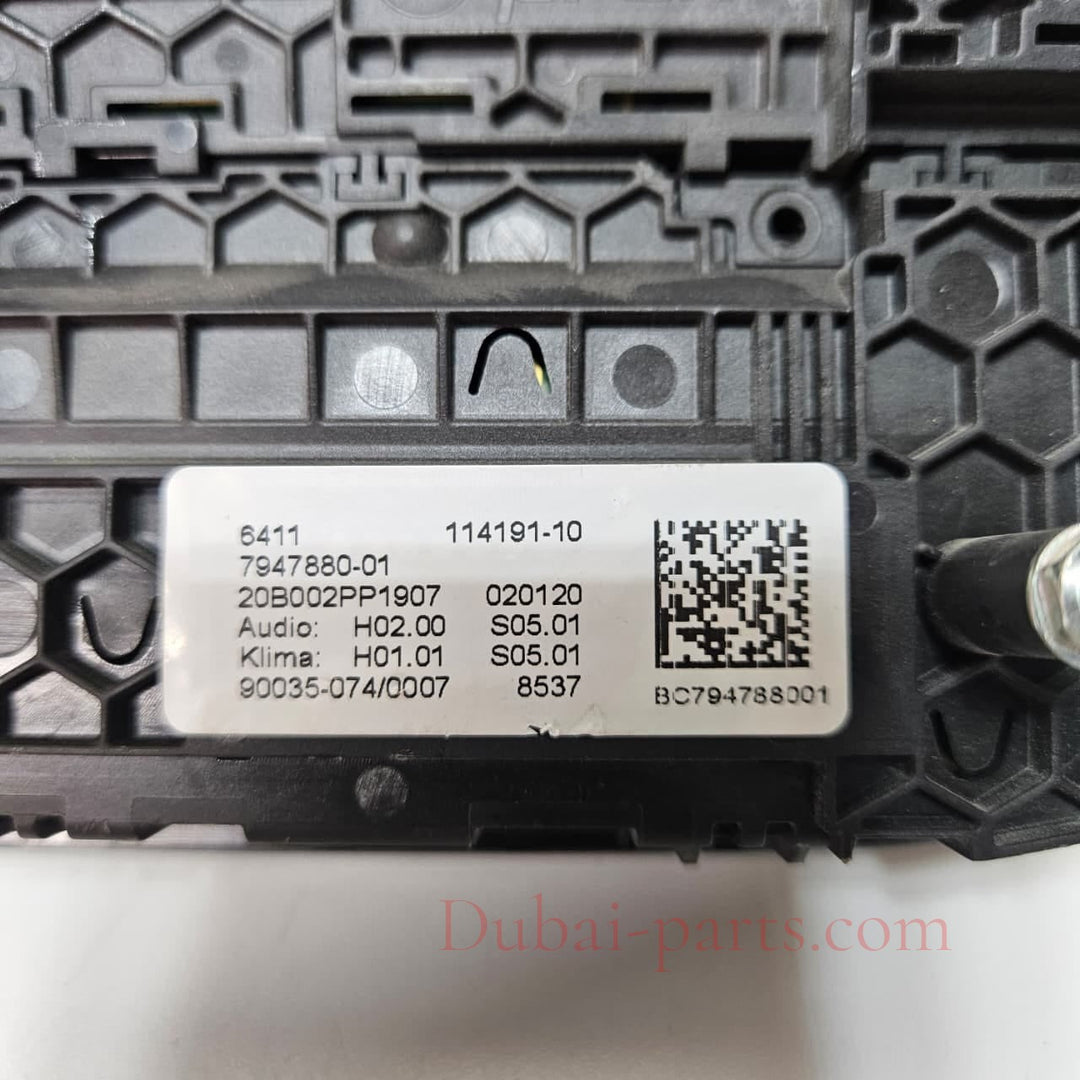 OEM BMW 5 6 Series G30 G31 F90 G32 Climate Control Unit 7947880