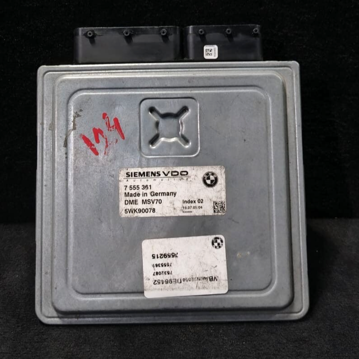 BMW E60 E90 E91 N52 323i 523i 177HP ENGINE CONTROL  ECU MODULE ONLY DME -7555361