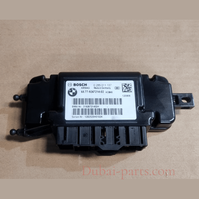 BMW 3 SERIES F30  SRS CRASH ECU UNIT MODULE SENSOR - 9267214