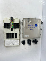 Load image into Gallery viewer, 2014 BMW 335i X5 F15 N55 Engine Control Unit ECU SET DME+BDC+1KEY 7540686 OEM