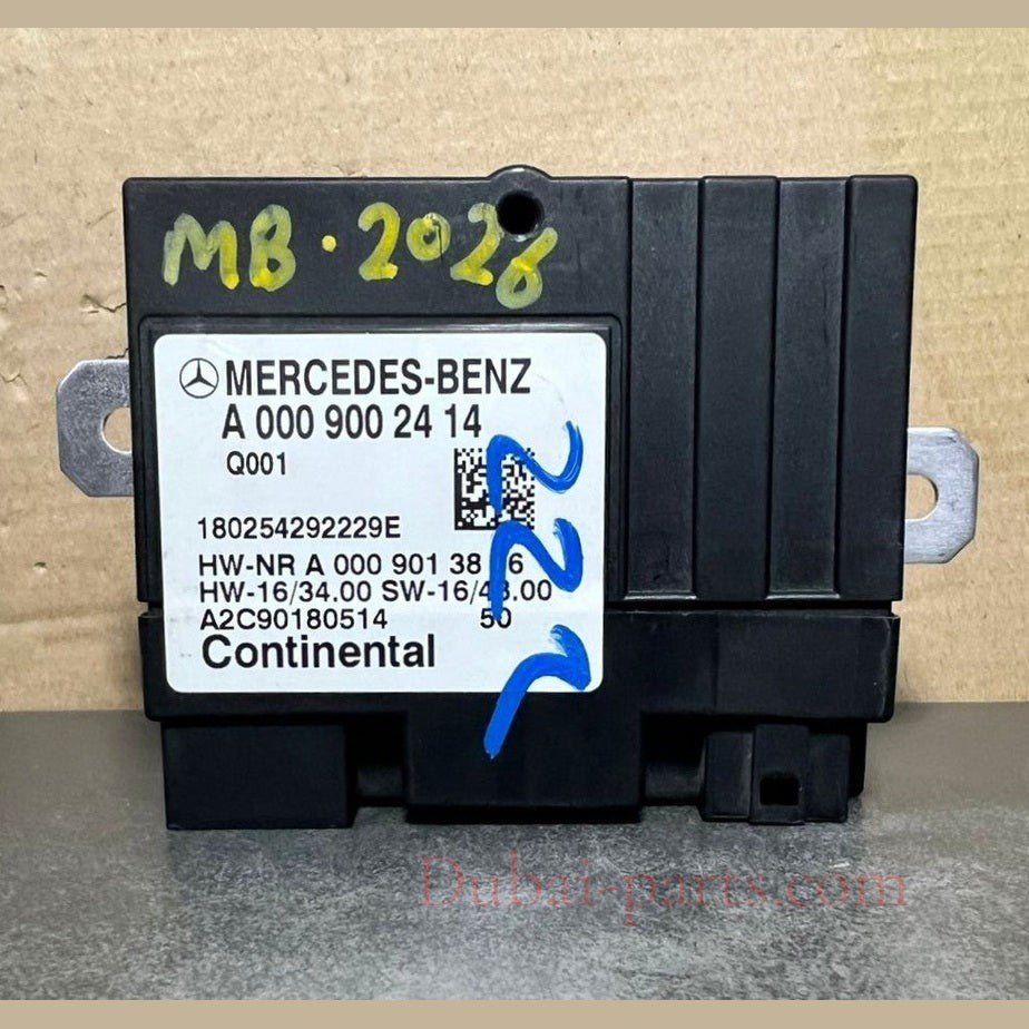2015-2020 Mercedes S-Class W222 W205 Fuel Pump Control Module A000 9002414 OEM