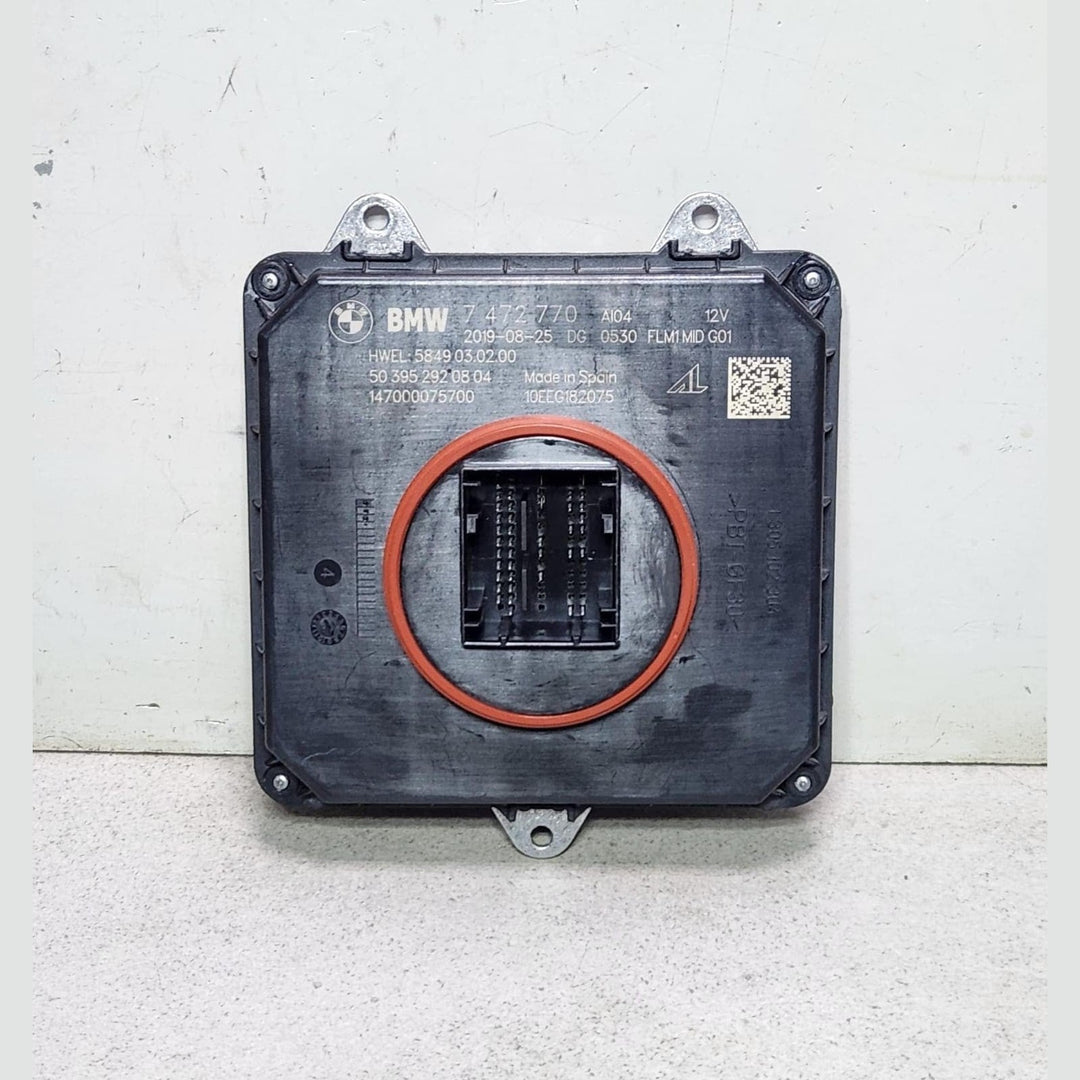 7472770 BMW X3 Led Headlight Ballast Control Module X3 and X4 2018-2021 
