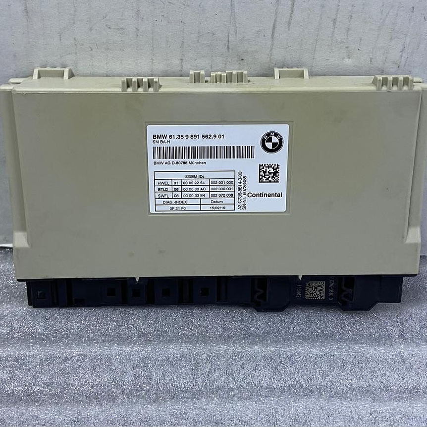 OEM BMW G11 G20 G30 G01 G02 Seat Control Unit Module ECU 9891562 Continental