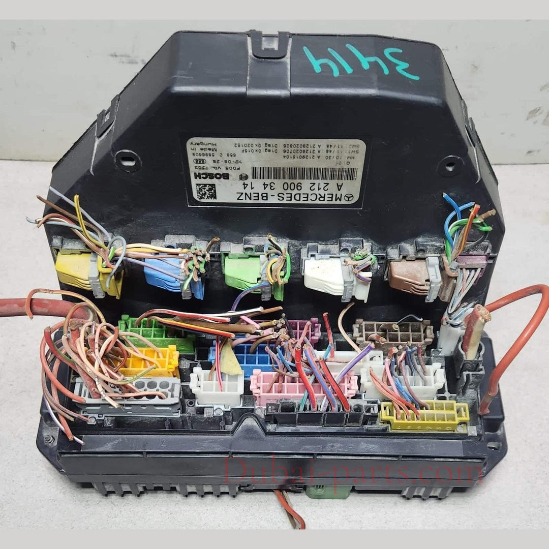 2008-15 Mercedes-Benz W212 Front Sam Fuse Box Control Unit A2129003414 X204 GLK