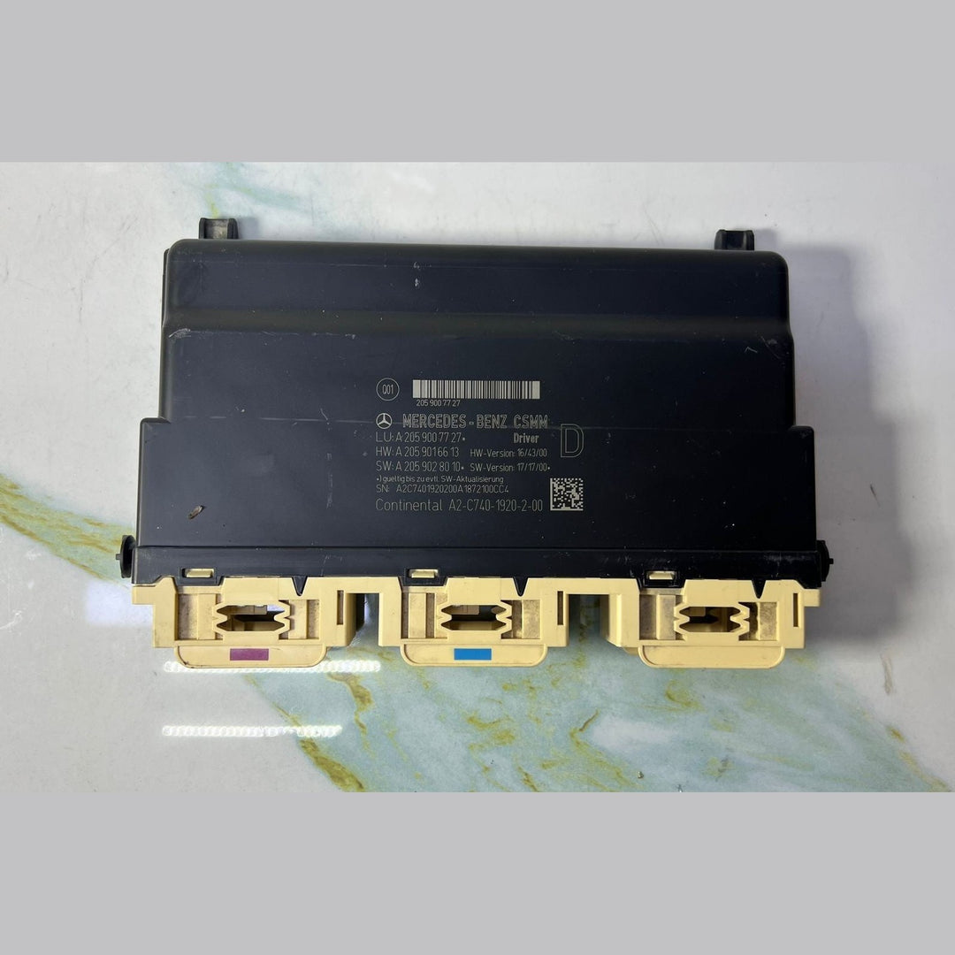 2014-2018 Mercedes W205 C300 C-Class Driver Seat Control Module A205 9007727 OEM